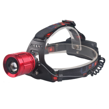 Laser Headlamp Zoom Head Torch With Laser Pointer